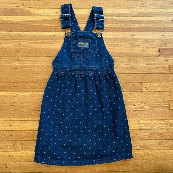 Osh Kosh B’Gosh Vintage denim overall dress - Picture 1 of 9
